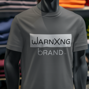 Grey Organic Cotton Logo Tee