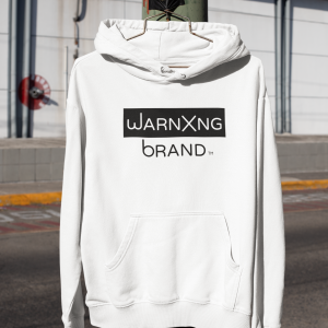 White Premium Organic Cotton – Logo Hoodie