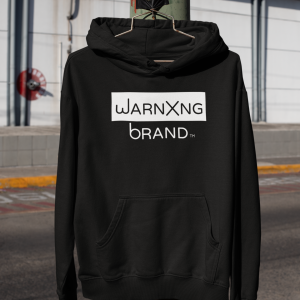 Black Premium Organic Cotton – Logo Hoodie